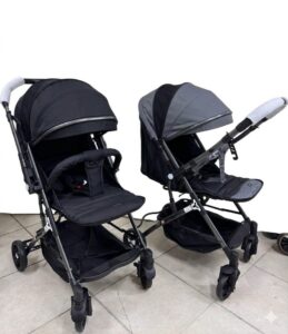 Poussette Burbay V6-2 Valise – Ultra Compacte, Légère et Pliable pour Bébé