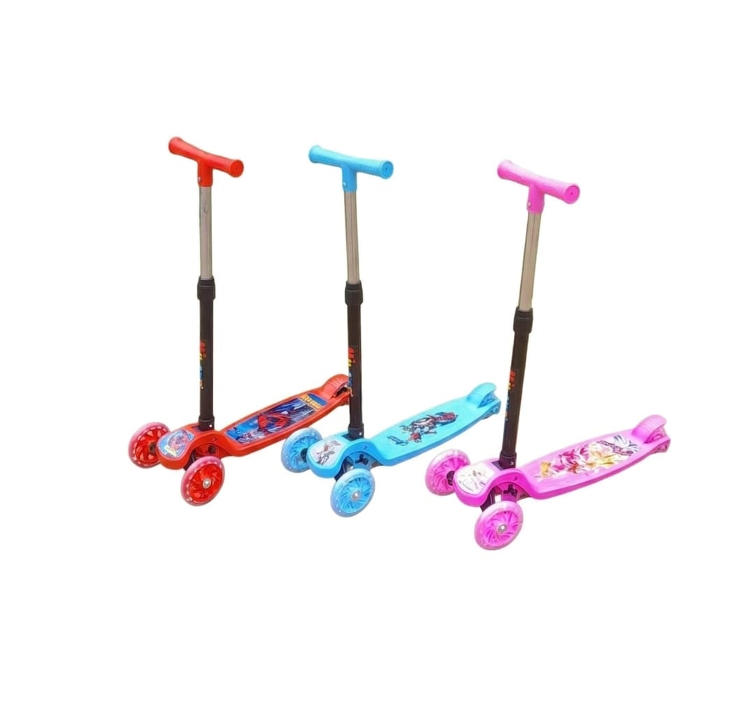 Trottinette Pliable Enfant Stamp – Guidon Réglable et Frein Arrière