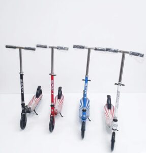 Trottinette Enfant Pliable et Réglable – Guidon Ajustable et Frein Arrière