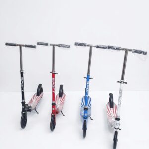 Trottinette Enfant Pliable et Réglable – Guidon Ajustable et Frein Arrière