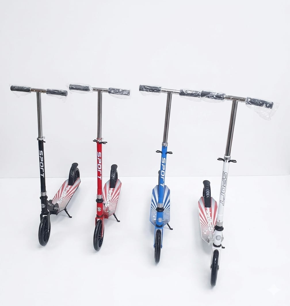 Trottinette Enfant Pliable et Réglable – Guidon Ajustable et Frein Arrière