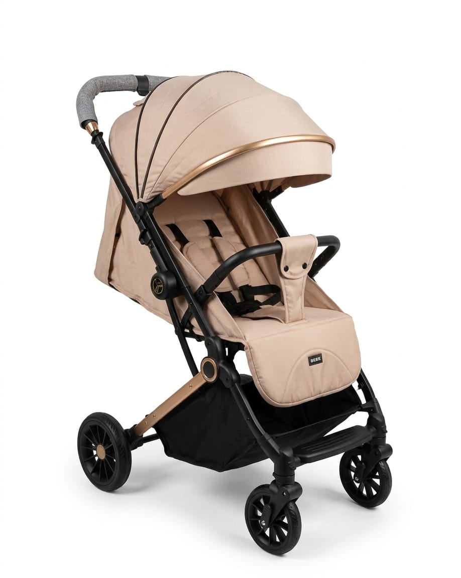Poussette Valise Réversible Burbay – Compacte, Confort Premium et Pratique pour Bébé