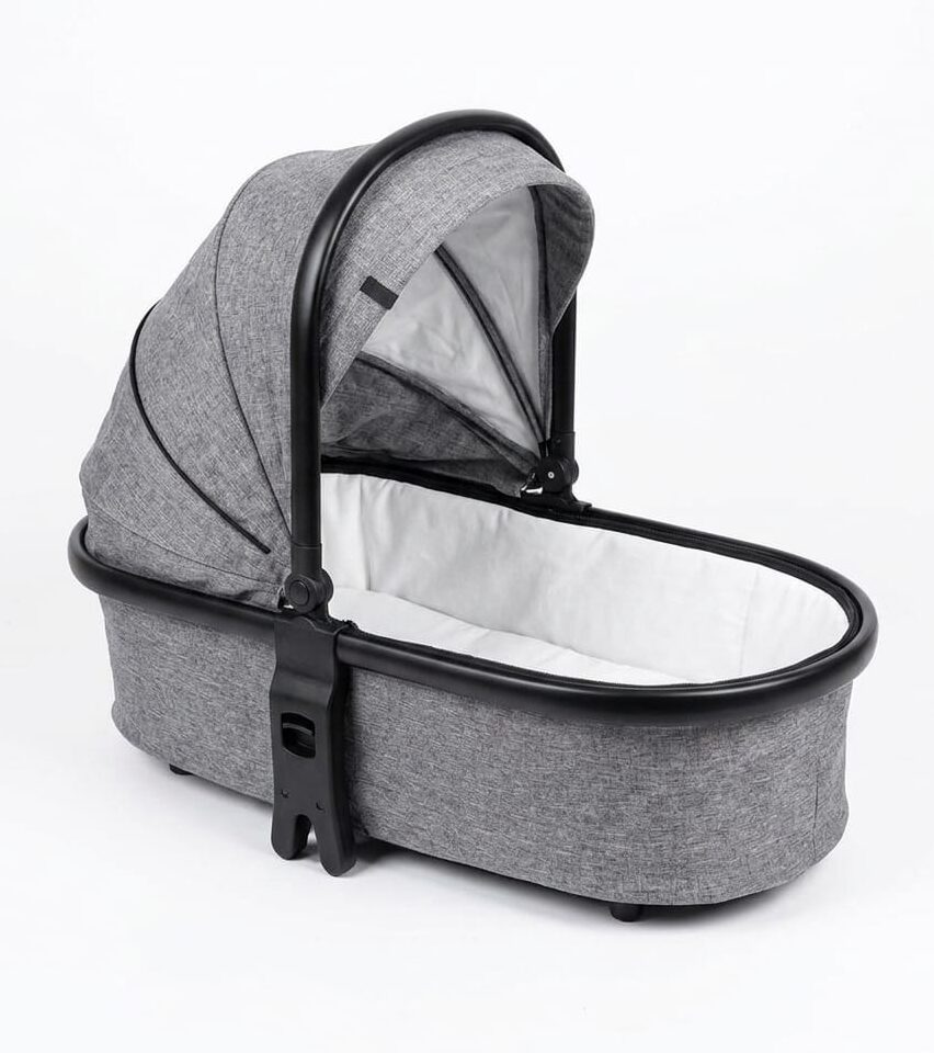 Poussette Burbay 599-I 2-en-1 – Convertible avec Nacelle et Sac à Langer