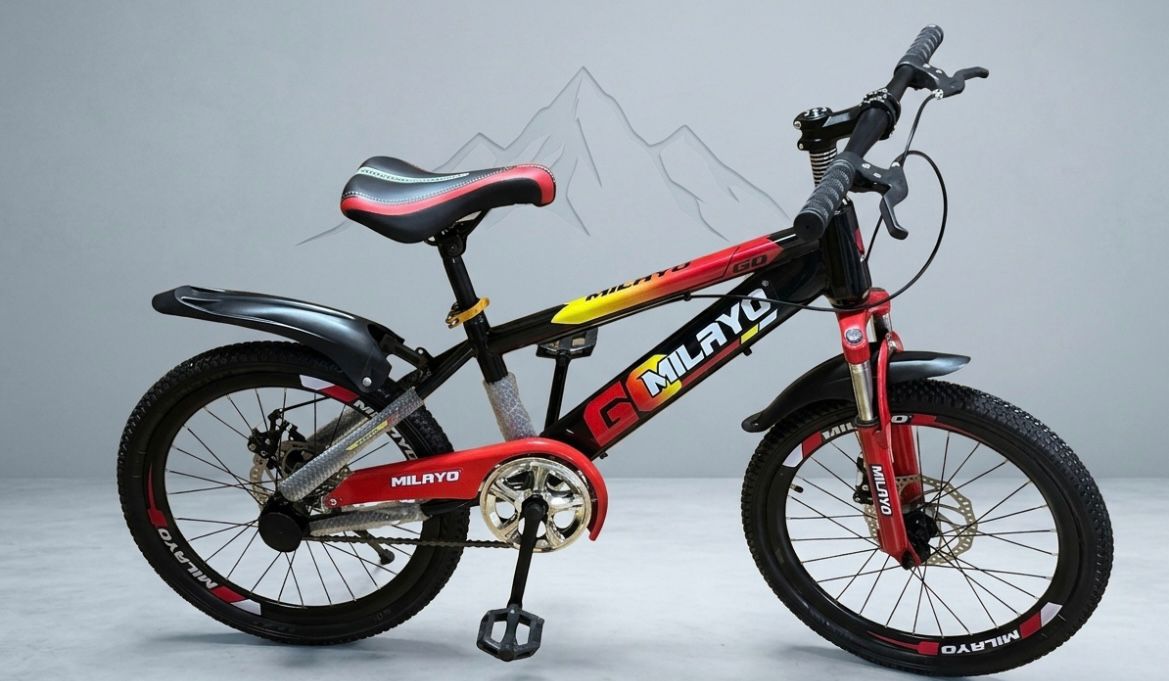 VTT Enfant Milayo Sport 20 Pouces – Vélo Tout Terrain Shimano 21 Vitesses Freins à Disque