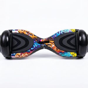 Hoverboard 8 Pouces Golden Child A3-3-3 Graffiti Bluetooth LED – Scooter Électrique Auto-Équilibré Urbain