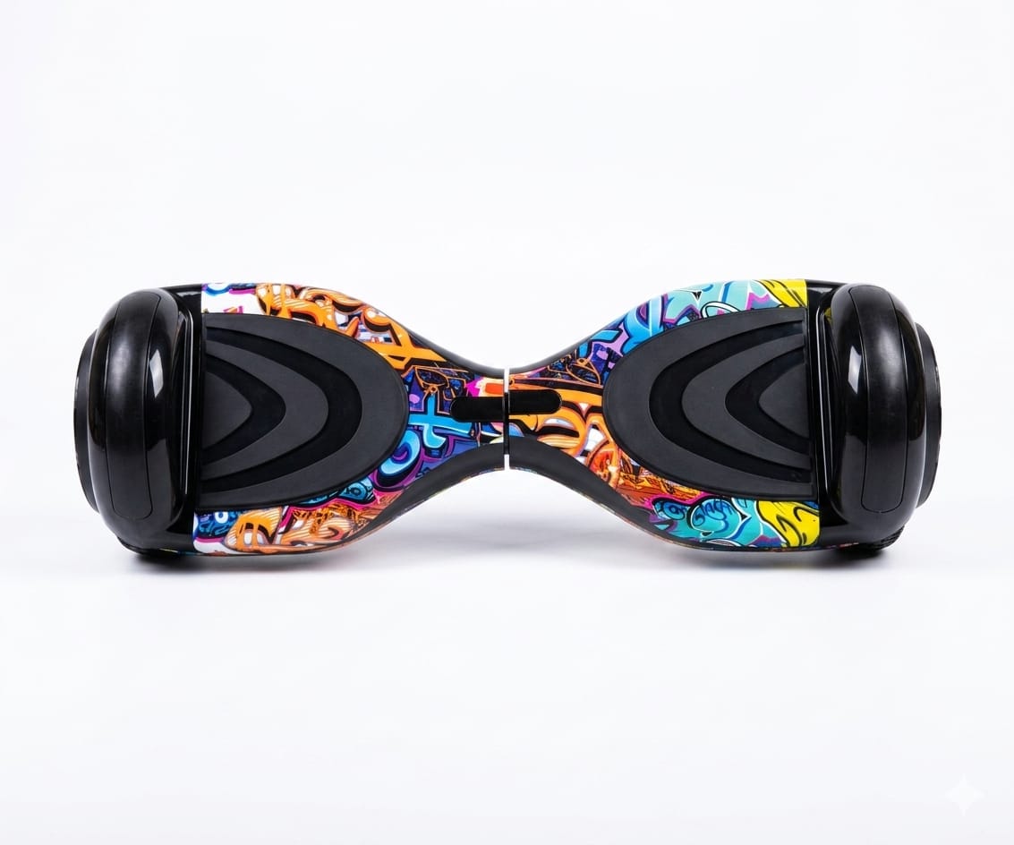 Hoverboard 8 Pouces Golden Child A3-3-3 Graffiti Bluetooth LED – Scooter Électrique Auto-Équilibré Urbain