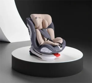Siège Auto Burbay Isofix 360° Pivotant – Bébé Évolutif 0 à 36 kg Sécurité et Confort