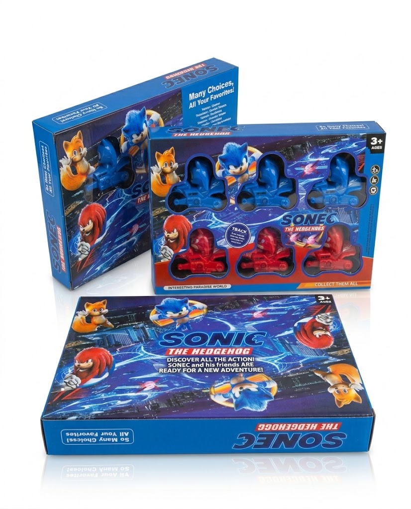 Ensemble Jouets Sonic The Hedgehog Enfant – Figurines Et Jouets Sonec Pour Jeu Et Collection