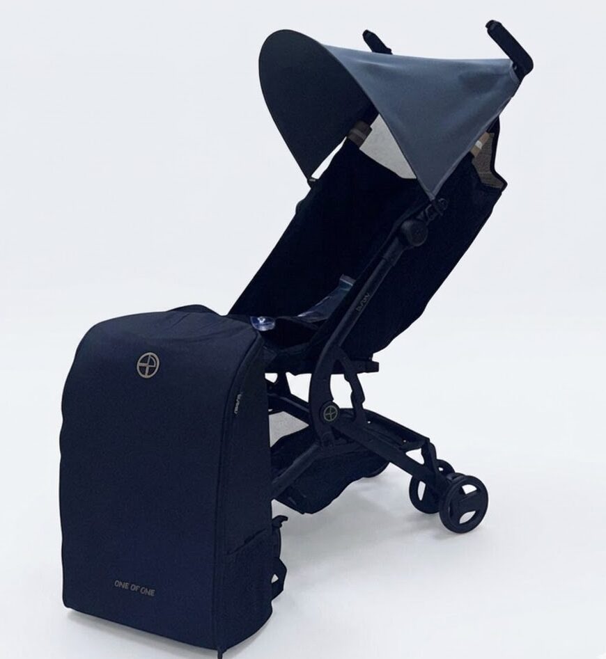 Poussette Voyage Ultra Légère – Pliage 1 Main, Cabine Avion & Sac de Transport Inclus