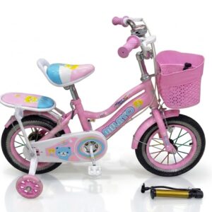 Vélo Enfant Milayo avec Roues Stabilisatrices – Apprentissage Facile & Sécurité Renforcée