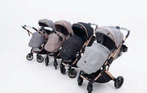 Poussette Bébé BURBAY B1 Réversible avec Couvre-Pied – Confort et Sécurité