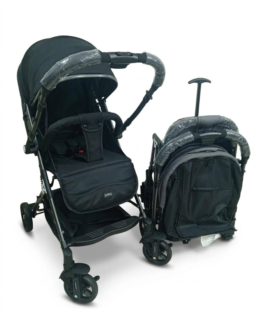 Poussette Burbay V6-2A Valise – Ultra Légère, Compacte et Pliable à Une Main