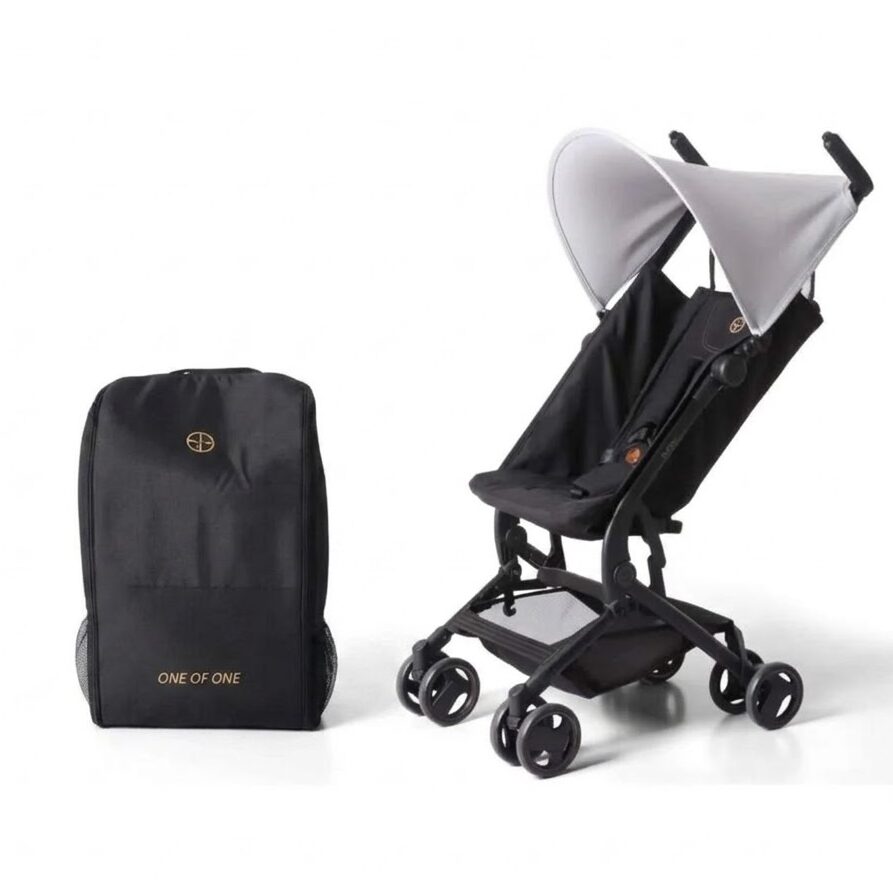 Poussette Voyage Ultra Légère – Pliage 1 Main, Cabine Avion & Sac de Transport Inclus