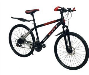 VTT 18” – Vélo Tout Terrain 21 Vitesses Freins à Disque & Suspension Avant