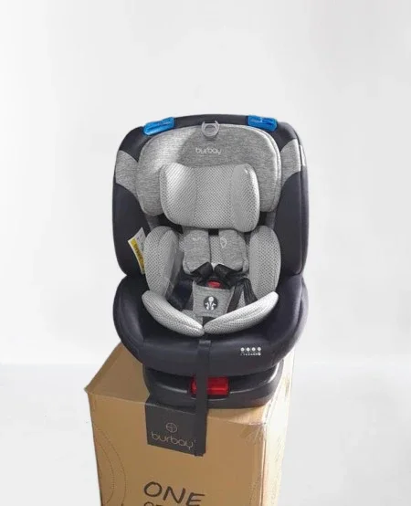 Siège Auto Burbay Isofix 360° Bébé – Rotatif, Évolutif 0 à 36 kg Confort Premium