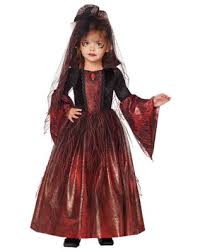 Déguisement de Vampire Élégant pour Fille – Robe Costume Enfant