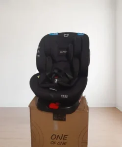 Siège Auto Burbay Isofix 360° Pivotant – Harnais 5 Points, Évolutif Bébé Confort Sécurité