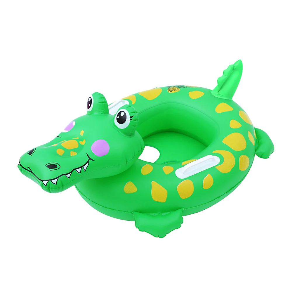 Bouee Gonflable Crocodile Enfant Piscine Plage – Flottant Vert Realiste Pour Jeux D Eau