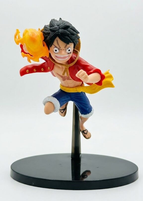 Figurine Monkey D Luffy One Piece Fire Punch – Statue Anime Effet Flamme Style Banpresto