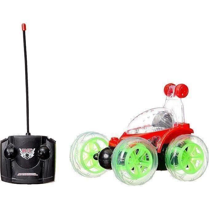 Voiture Télécommandée Spider-Man 360° Cascade et Rotations