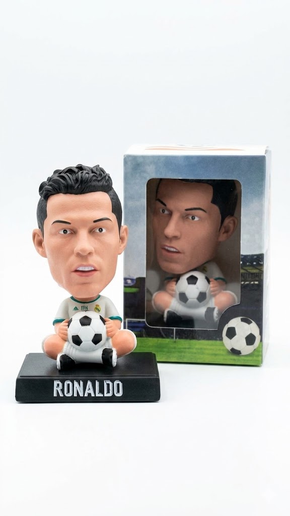 Figurine Articulée Kylian Mbappé Real Madrid 20 cm Collection Football