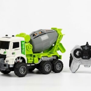 Camion Bétonnière Télécommandé XQ 1:18 27MHz avec Lumières et Sons