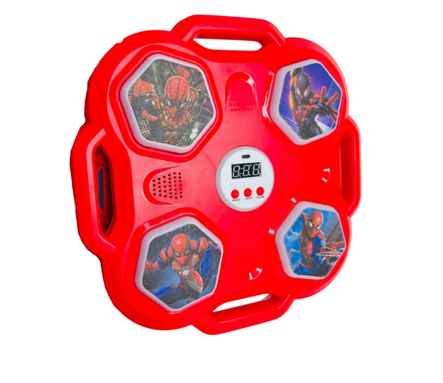 Avengers Music Boxing Target Jeu de Boxe Électronique Interactif avec Bluetooth et Score Digital