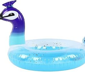 Bouee Gonflable Paon Enfant Piscine – Flottant Design Coloré Pour Jeux D Eau