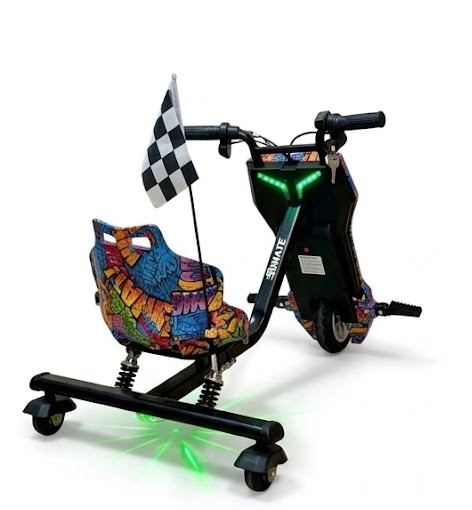 Tricycle Electrique Drift Enfant ZL-DC201 36V – Kart Drift LED 250W 350W Vitesse 15 km/h