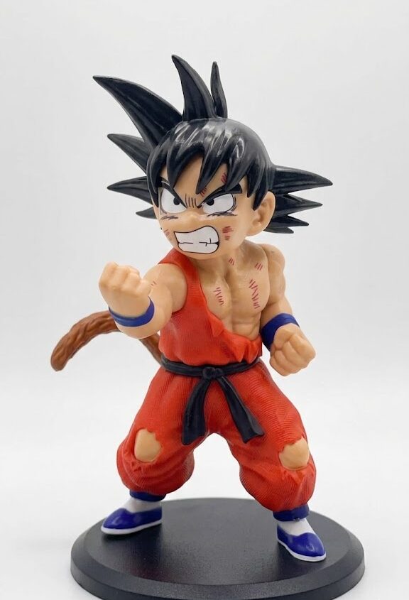 Figurine Son Goku Enfant Dragon Ball Collection 14-20 Cm – Statue Anime Pose Combat Detaillee