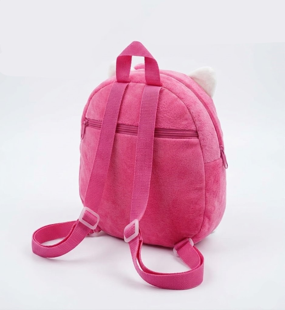 Sac à Dos en Peluche Hello Kitty Tissu Doux pour Enfants