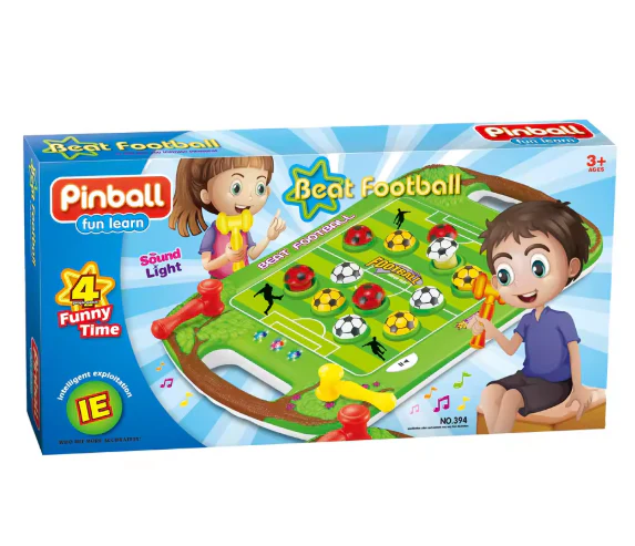 Pinball Beat Football Fun Learn Table de Football Interactive avec Lumière et Son