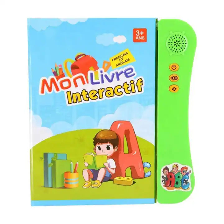 Livre Electronique Educatif Enfant Interactif Apprentissage – Jouet Educatif Musical Intelligent