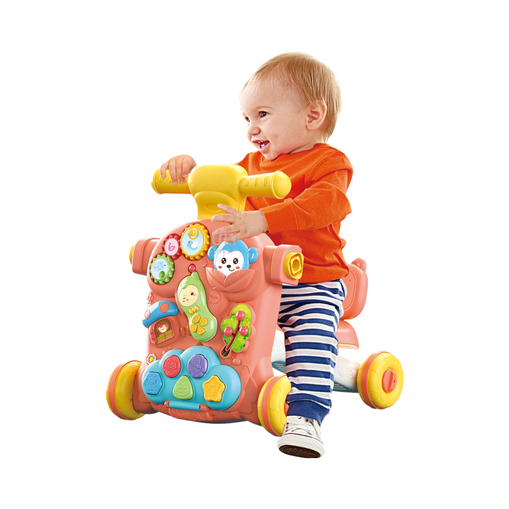 Trotteur Bébé Soubear 3-en-1 Marcheur Éducatif 18 Mois+
