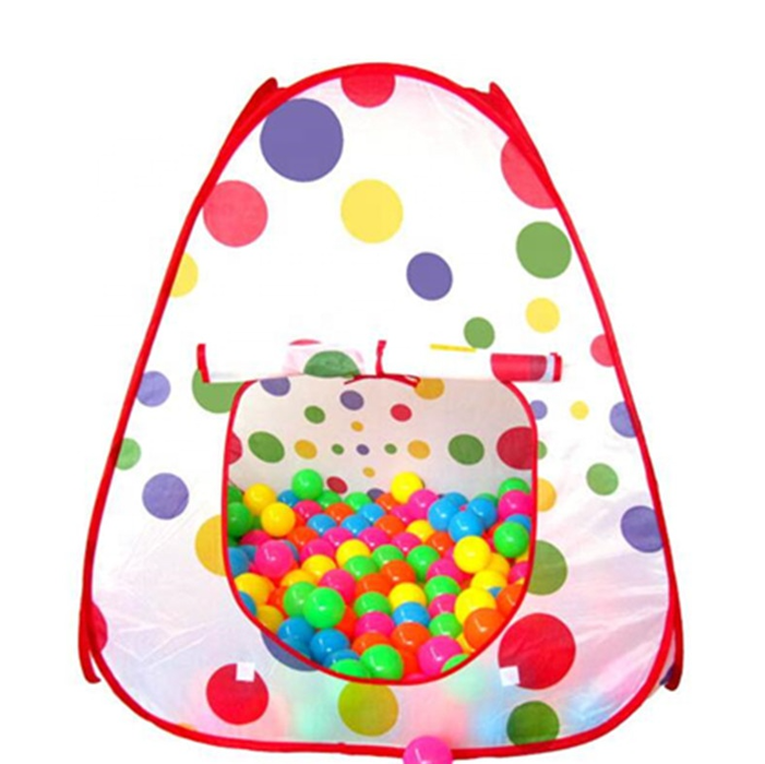 Tente de Jeu Enfant Pop-Up avec 100 Balles Colorées