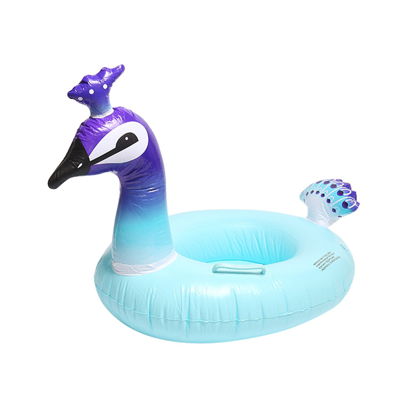 Bouee Gonflable Paon Enfant Piscine – Flottant Design Coloré Pour Jeux D Eau