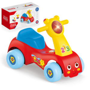 Porteur Bébé Musical Huanger Girafe 18 Mois+ – Sons Lumières Développement Motricité