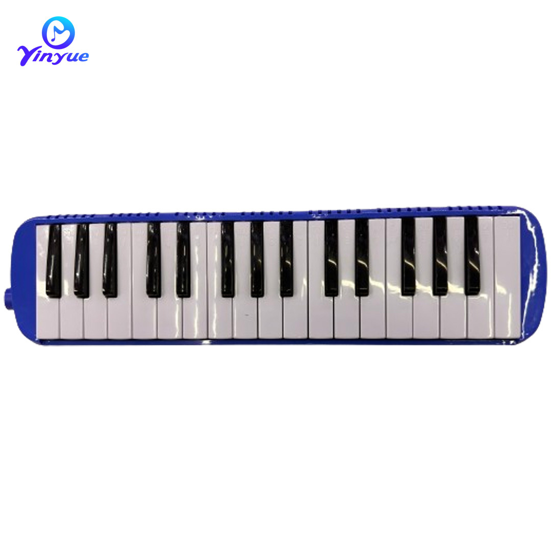 Mélodica 32 Touches Portable Débutant Étui Tube Souffle Embouchure – Instrument Musical Éducatif