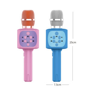 Microphones Karaoké Sans Fil Bluetooth Move2Play pour Enfants – Jouet Musical Interactif