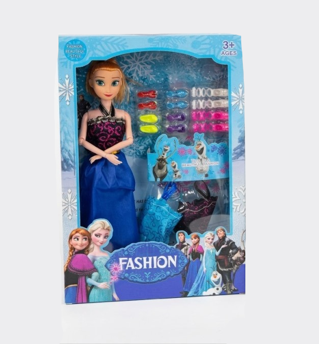 Coffrets Poupées Anna et Elsa La Reine des Neiges Fashion Accessoires Olaf Sven 3 Ans+