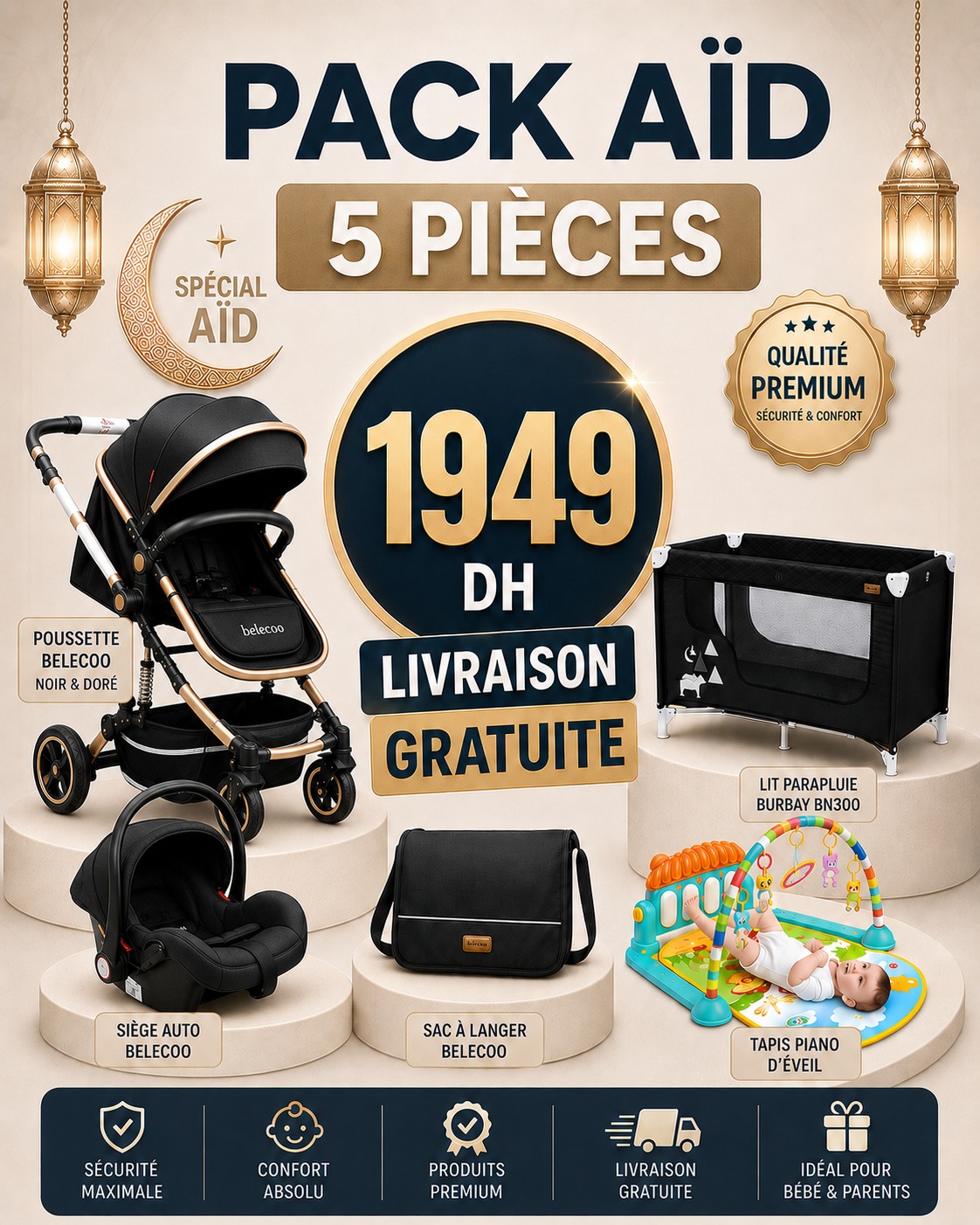 Pack Bébé Complet – Promotion Eid Limitée