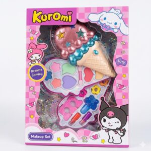 Coffret de Maquillage Kuromi et Cinnamoroll Sanrio – Kit Beauté Enfant