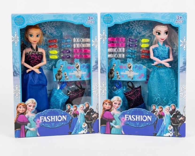 Coffrets Poupées Anna et Elsa La Reine des Neiges Fashion Accessoires Olaf Sven 3 Ans+