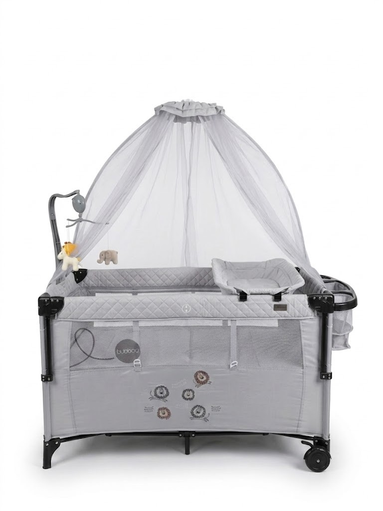 Parc Bébé et Lit Burbay 2-en-1 Baby Playpen et Lit Cododo Portable