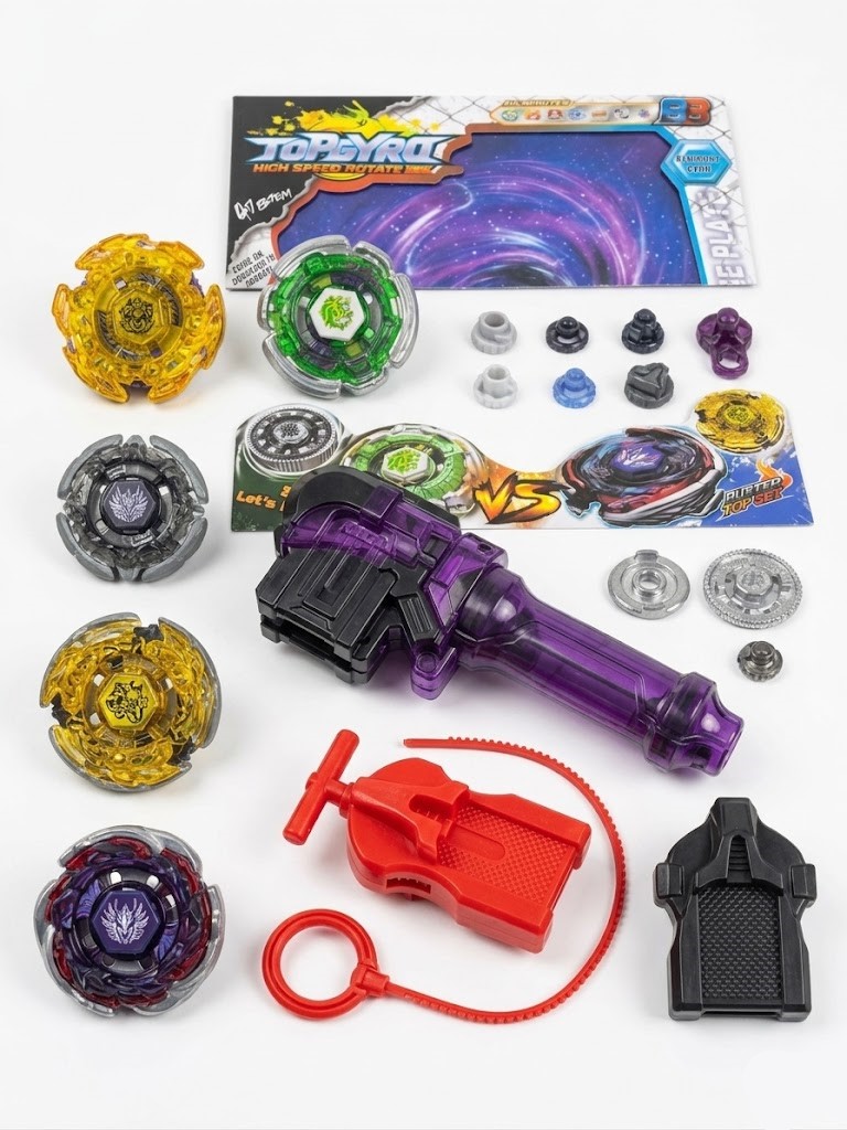 Coffret TopGypro Toupies de Combat avec Lanceurs Jeu de Duel en Arène
