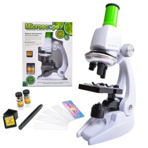 Microscope Enfant Educatif 100X 450X Set Science Biologie – Kit Observation Microscopique