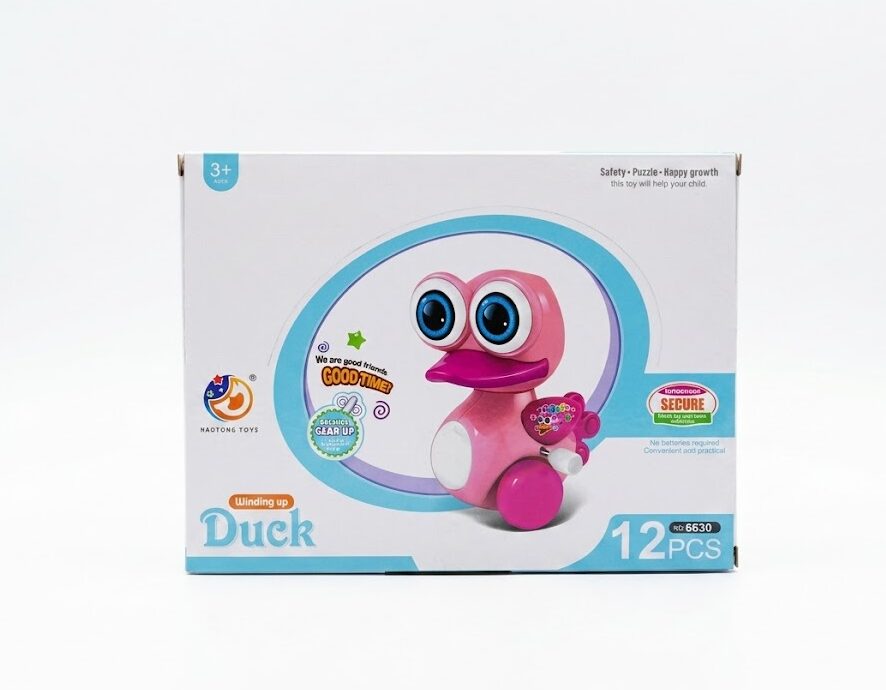 Canard Mécanique à Remonter Haotong Toys Jouet Sans Piles pour Enfant