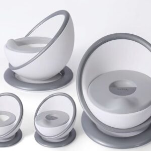 Pot de Toilette Deluxe Burbay pour Bébé avec Assise Confortable et Base Antidérapante