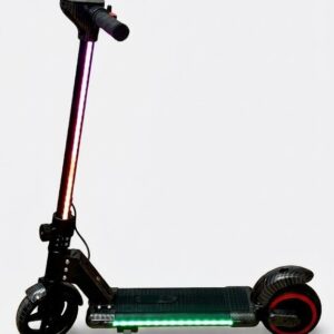 Trottinette Electrique Enfant LED Pliable – 130W 150W Vitesse 15 km/h Lumières Colorées