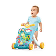 Trotteur Bébé Puzzle Interactif Apprentissage Marche – Panneau Musical Lumières Sécurité Antidérapante
